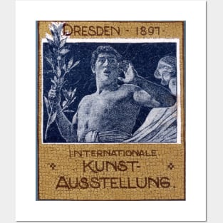1897 Dresden International Art Exhibit Posters and Art